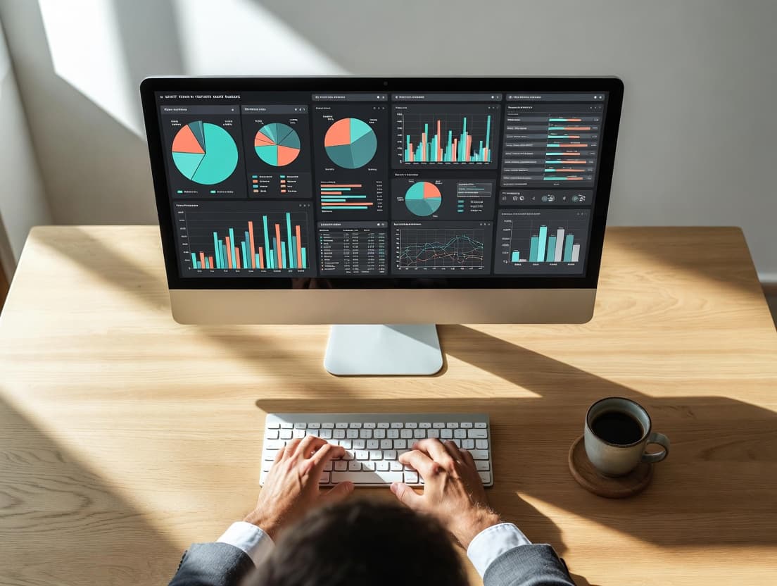 Panel de control con la actividad de check-in de huéspedes